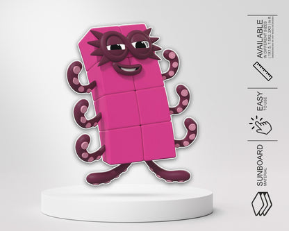 Number Blocks Theme Cutout NBL-08