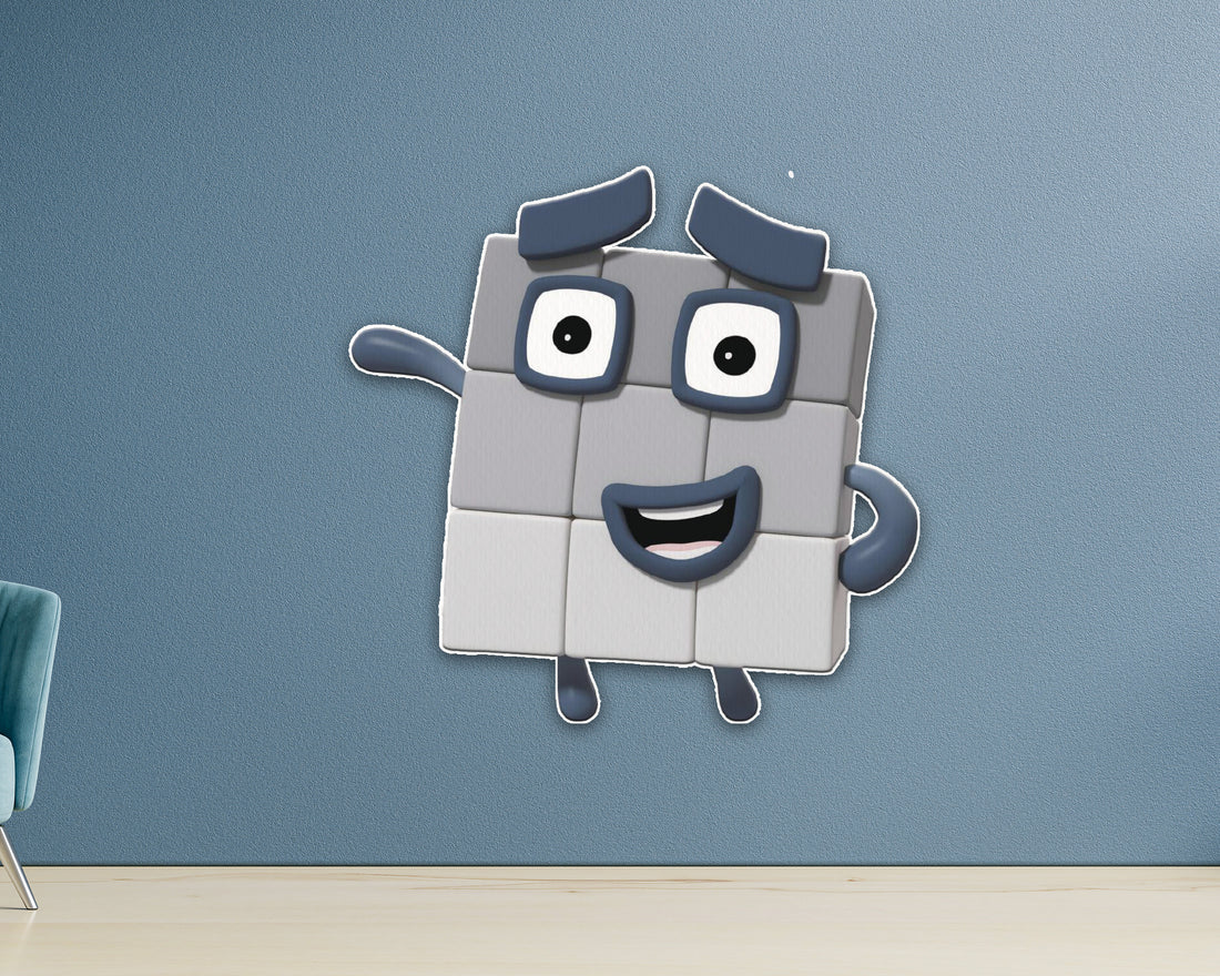 Number Blocks Theme Cutout NBL-09