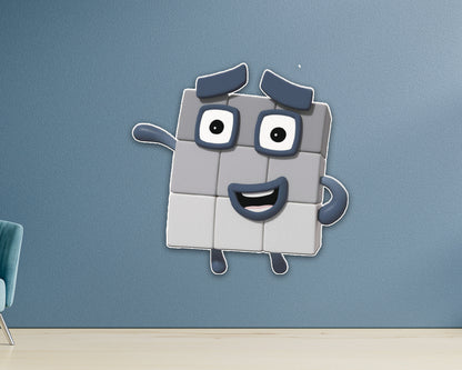 Number Blocks Theme Cutout NBL-09