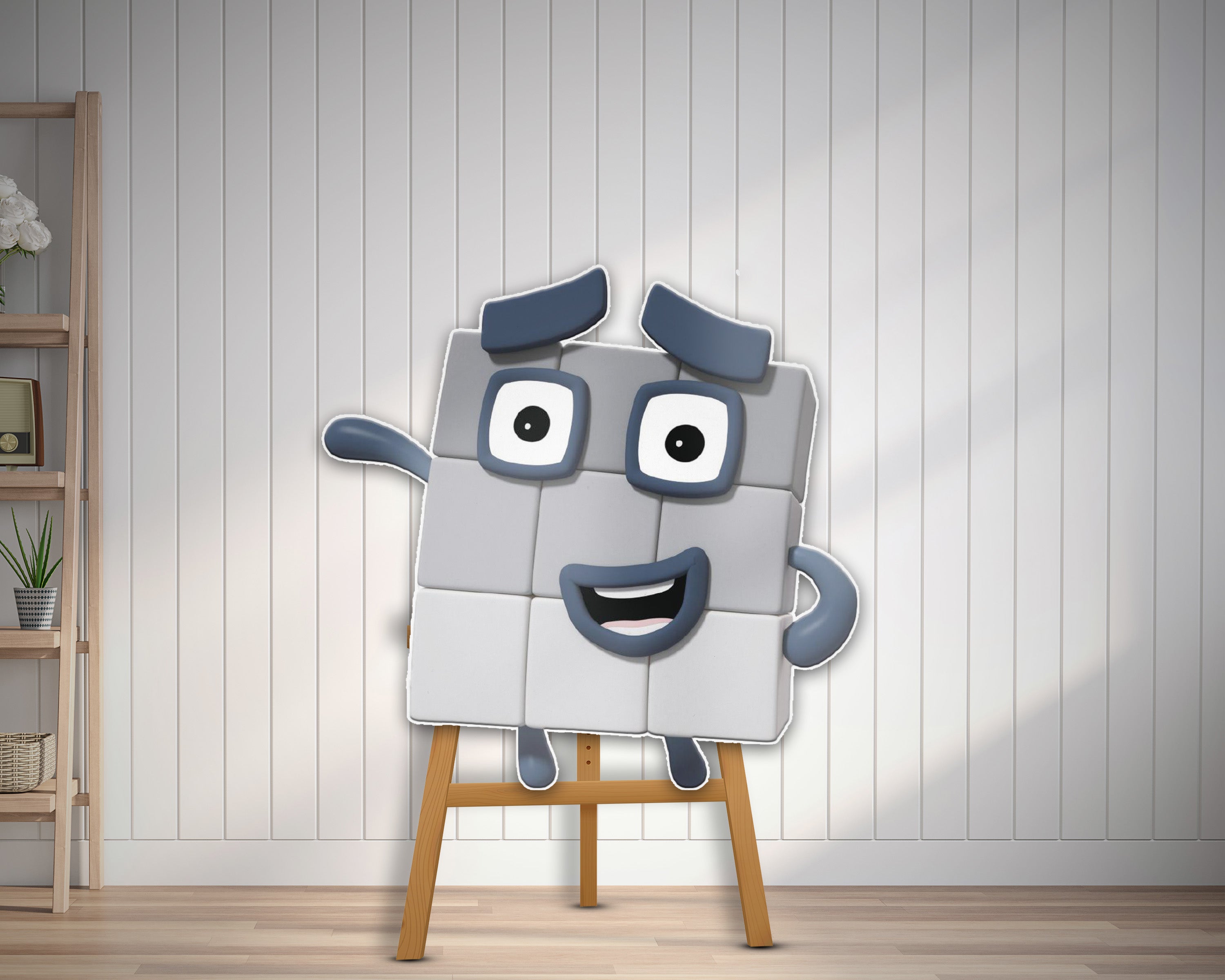 Number Blocks Theme Cutout NBL-09