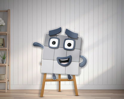 Number Blocks Theme Cutout NBL-09