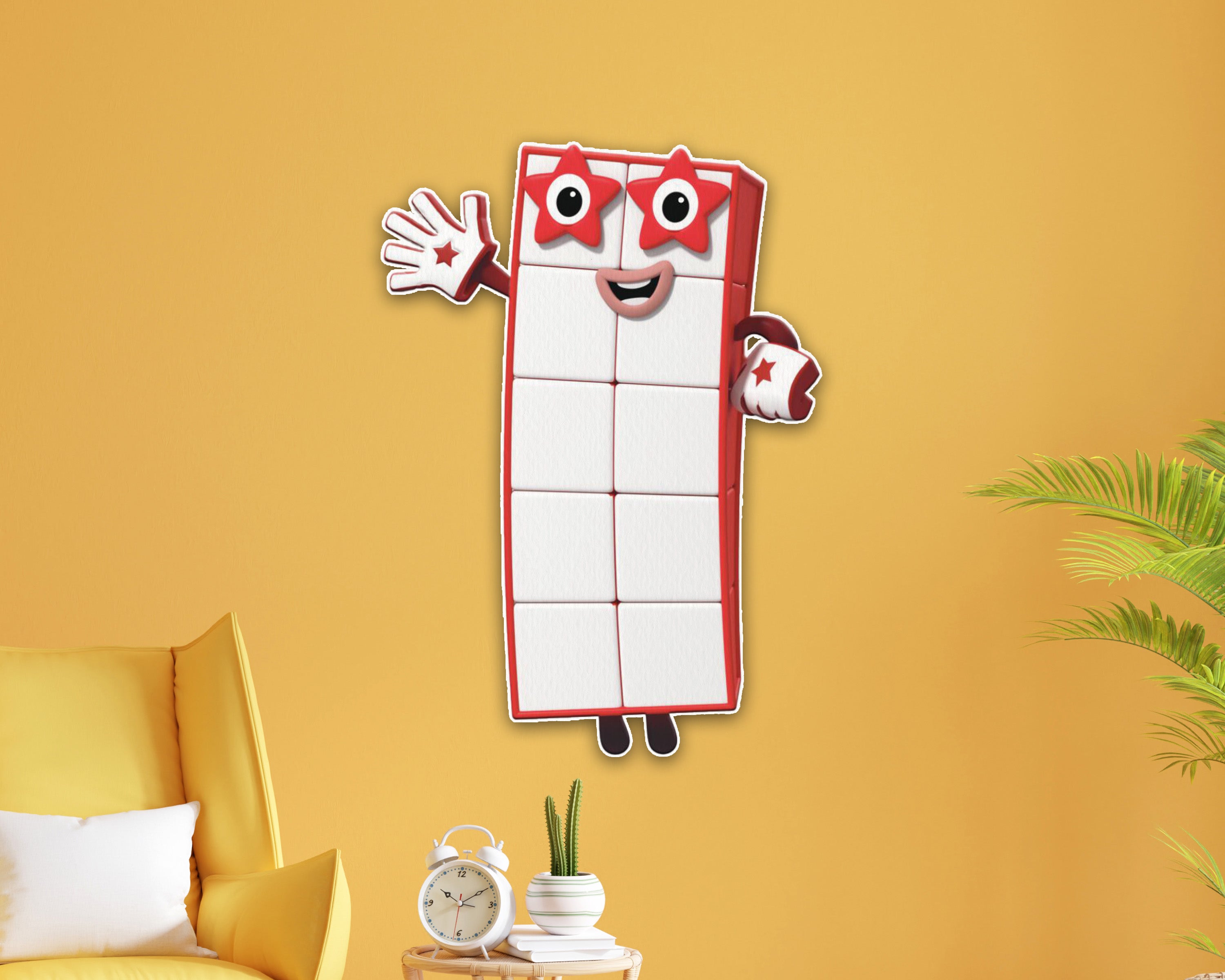 Number Blocks Theme Cutout NBL-10