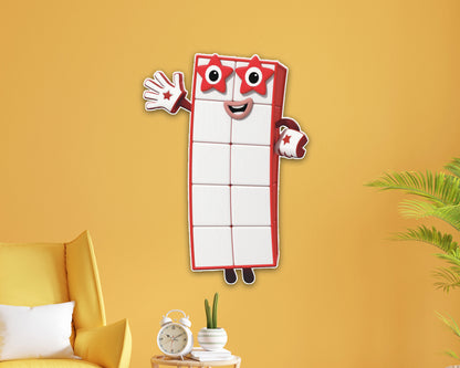 Number Blocks Theme Cutout NBL-10