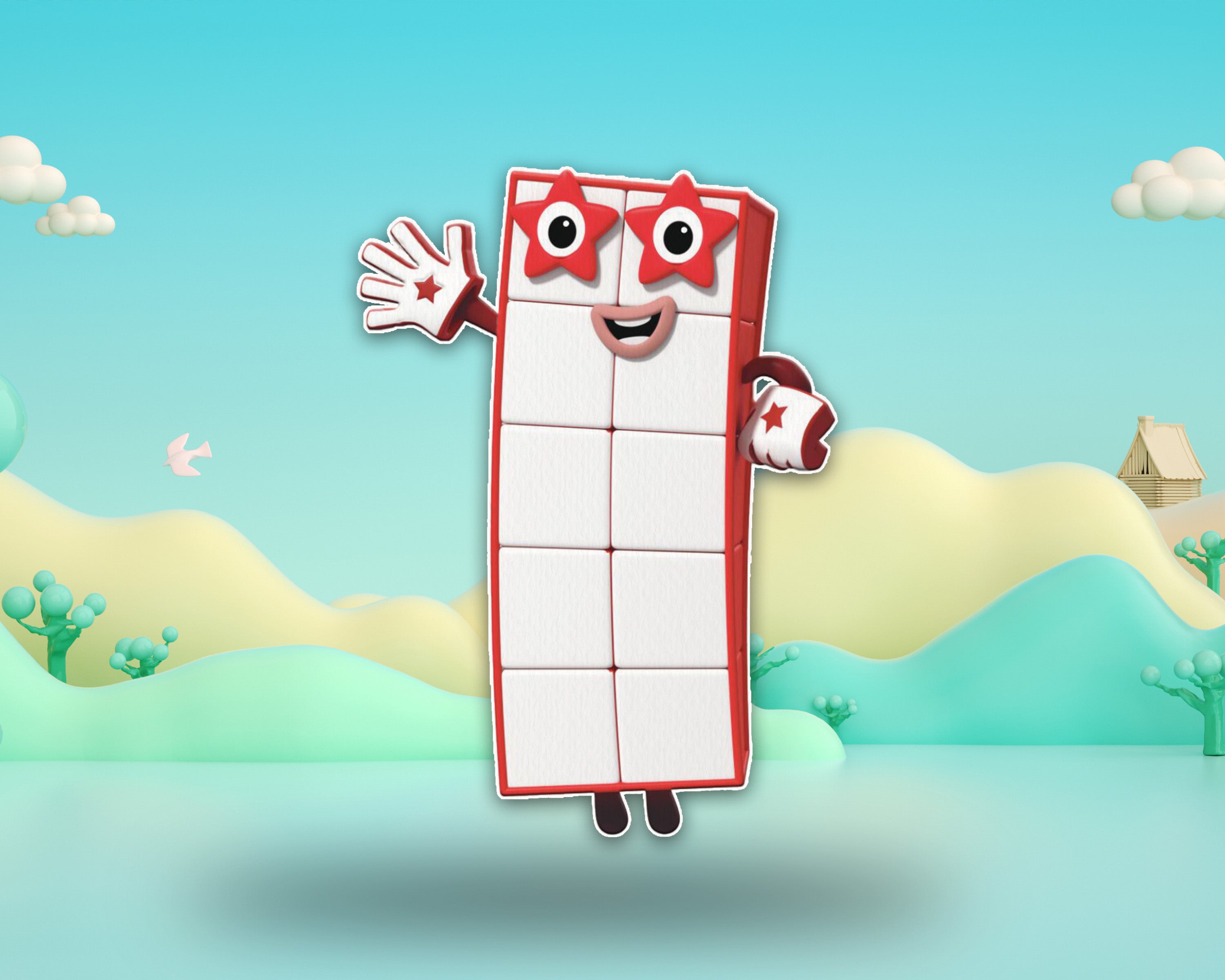 Number Blocks Theme Cutout NBL-10