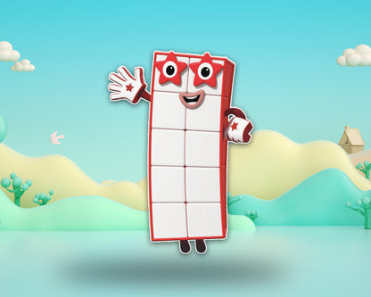 Number Blocks Theme Cutout NBL-10