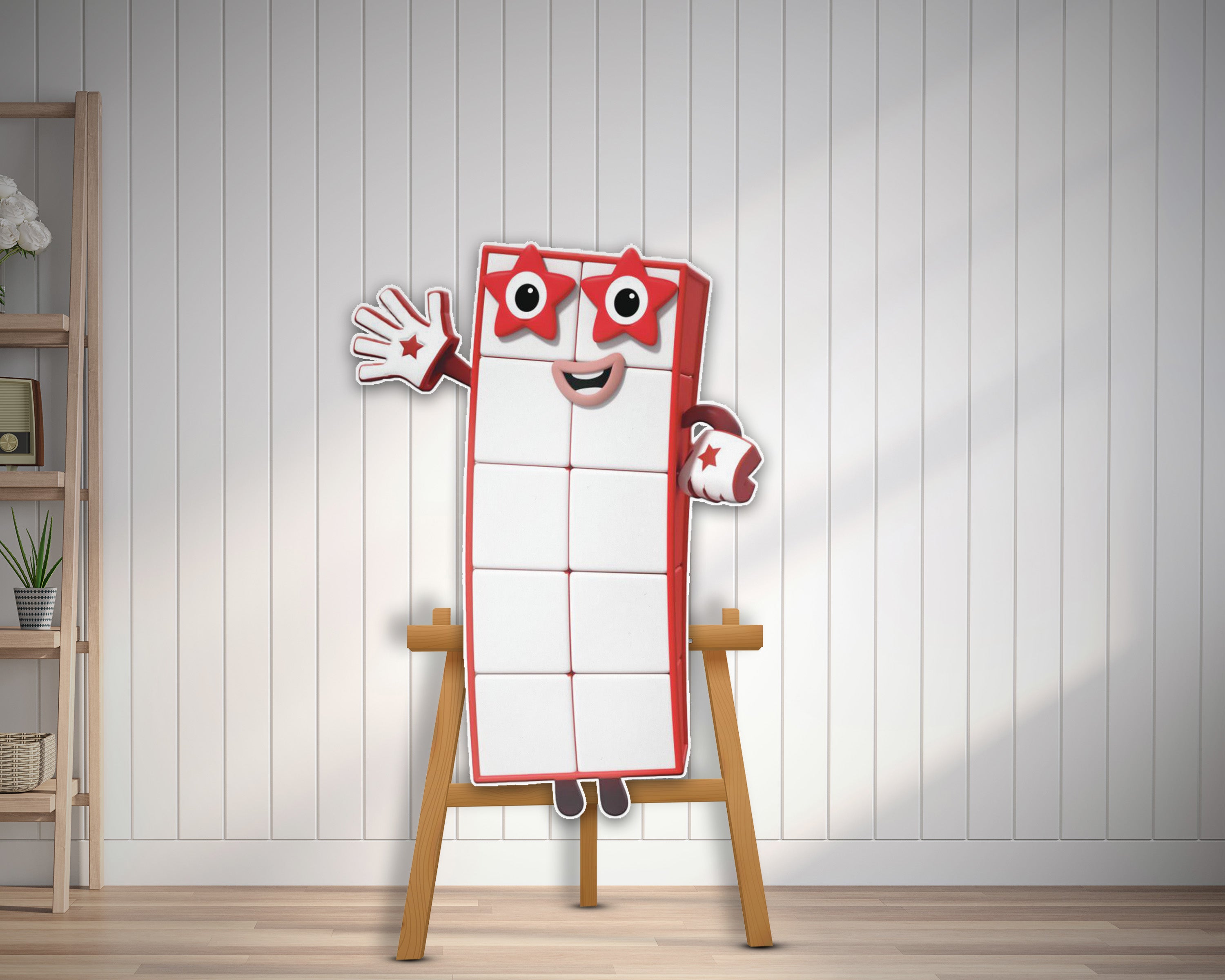 Number Blocks Theme Cutout NBL-10