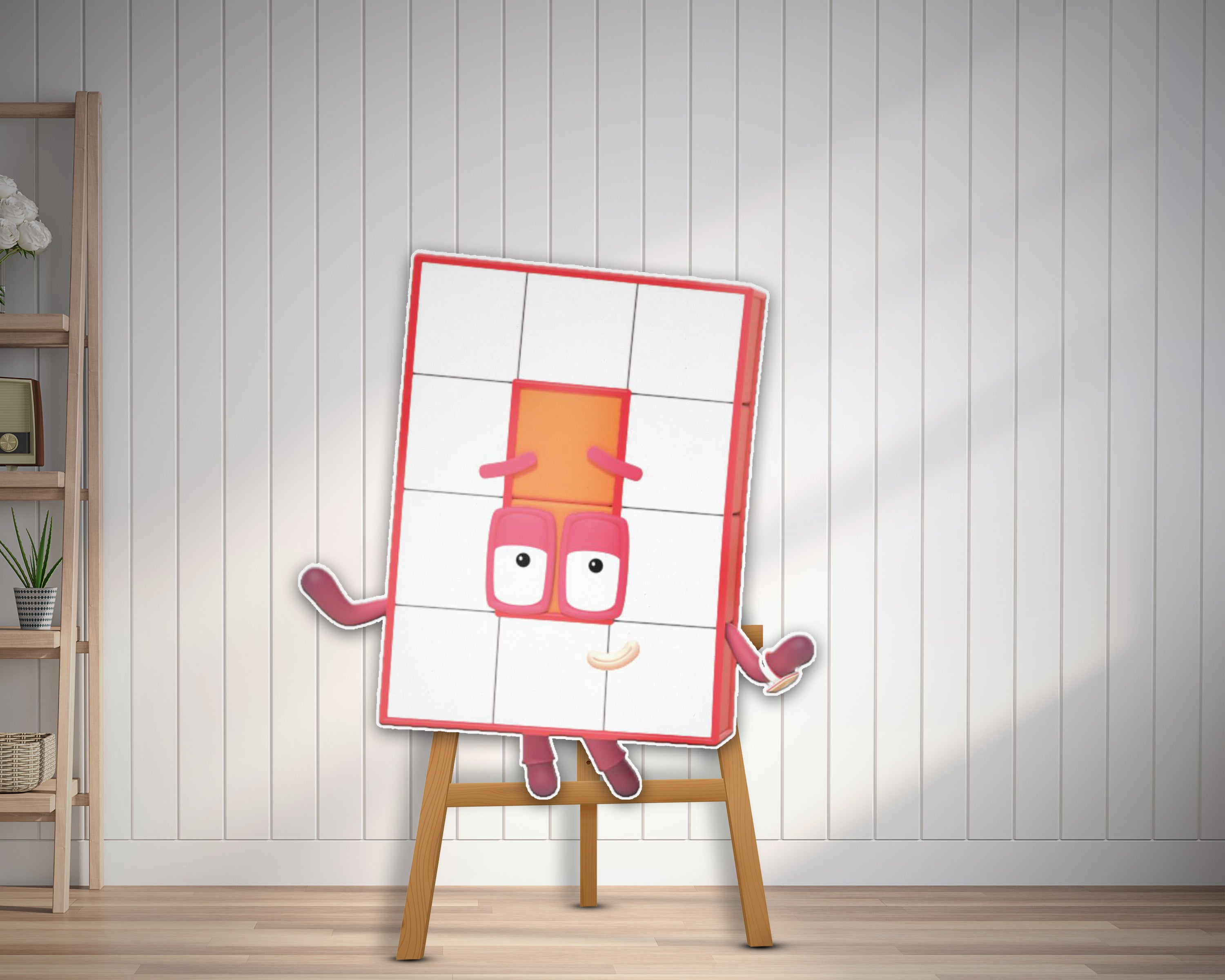 Number Blocks Theme Cutout NBL-11