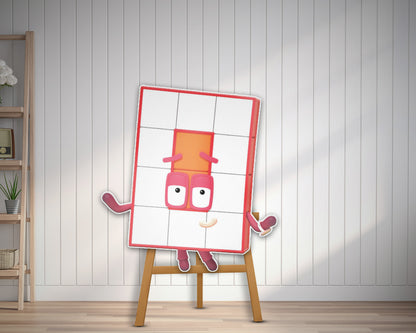Number Blocks Theme Cutout NBL-11