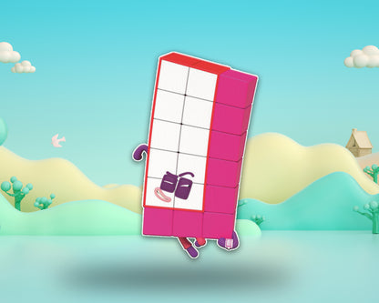 Number Blocks Theme Cutout NBL-12