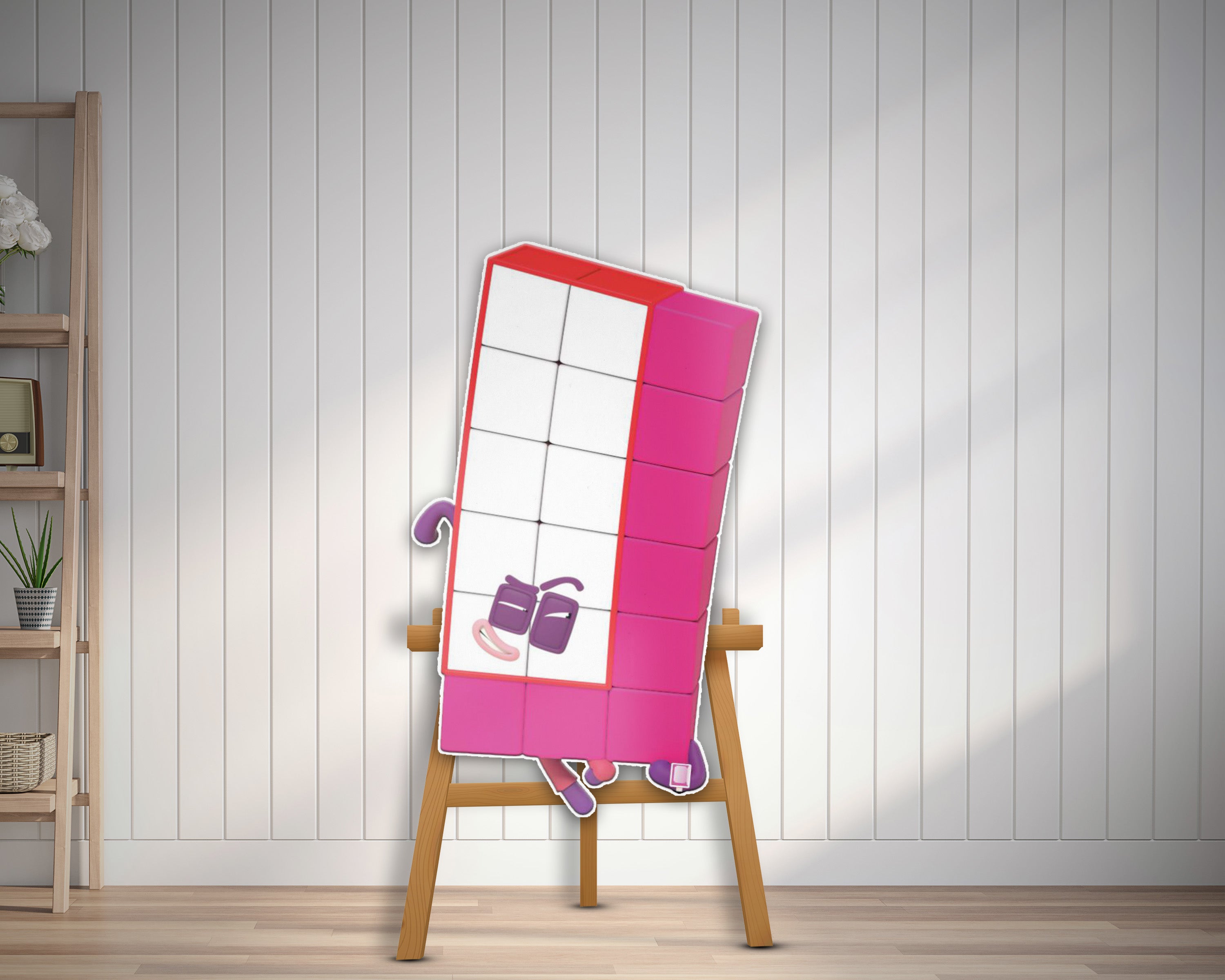 Number Blocks Theme Cutout NBL-12