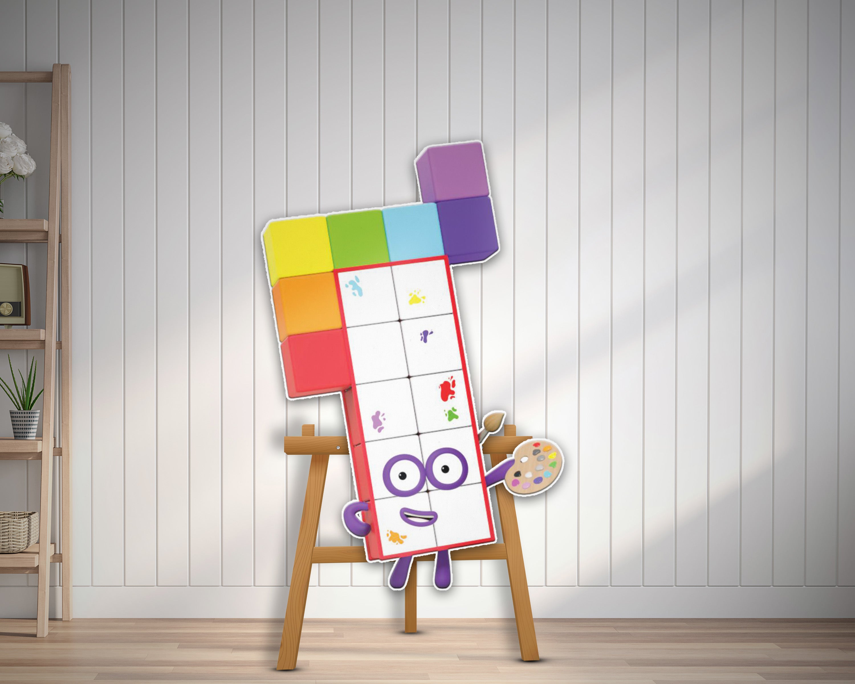 Number Blocks Theme Cutout NBL-13