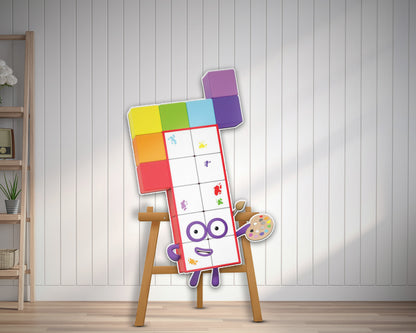 Number Blocks Theme Cutout NBL-13
