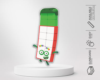 Number Blocks Theme Cutout NBL-15