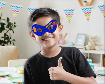 Number Blocks Theme Eye Mask