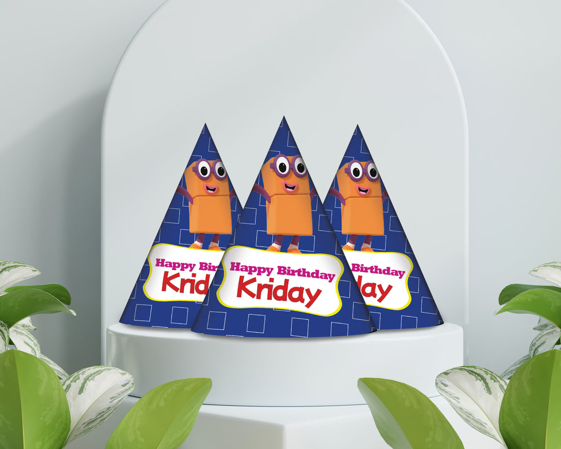 Number Blocks Theme Hat