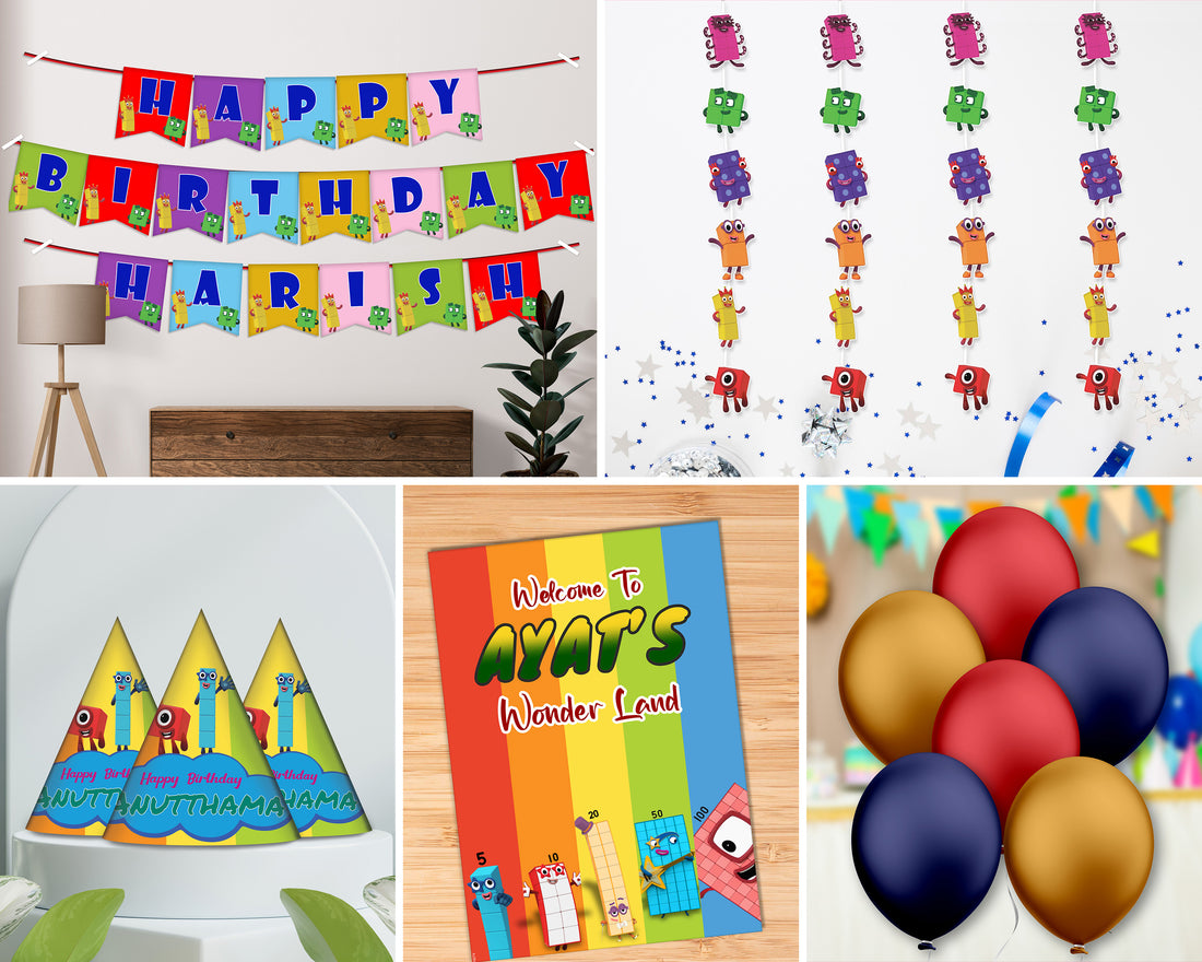 Number Blocks Theme Heritage Combo Kit