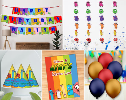 Number Blocks Theme Heritage Combo Kit