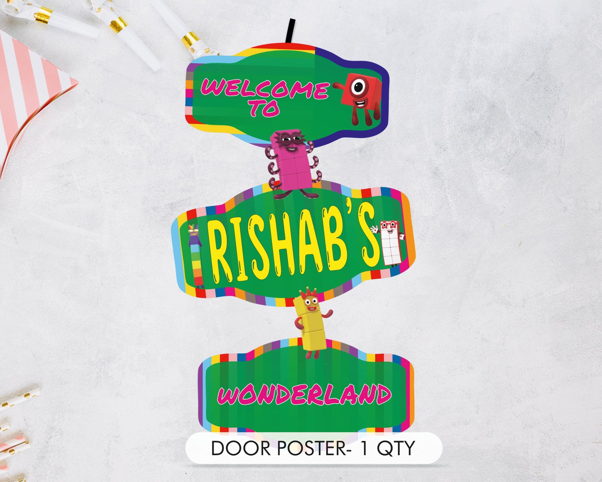 Number Blocks Theme Preferred Combo Kit