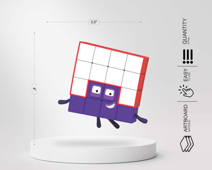Number Blocks Theme Swirls - image 3 of 3 | Party Supplies India