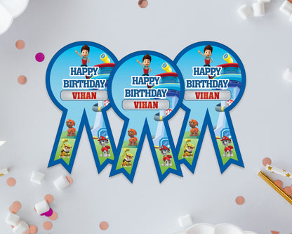 Paw Patrol  Theme Badges