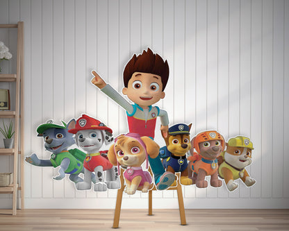 Paw Patrol Theme Cutout PWP-02
