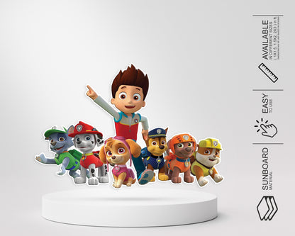 Paw Patrol Theme Cutout PWP-02