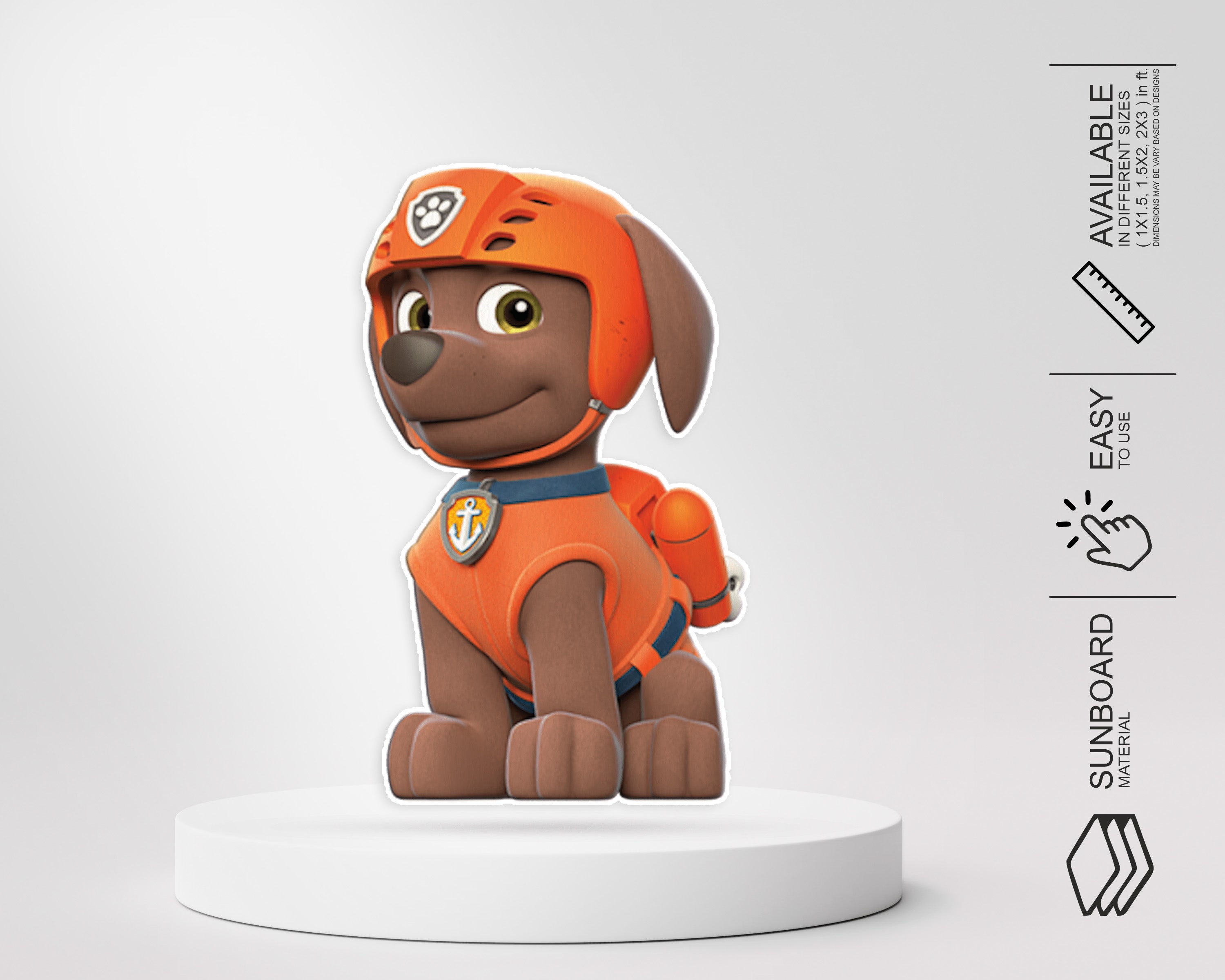 Paw Patrol Theme Cutout PWP-03