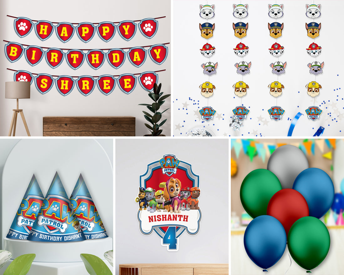 Paw Patrol Theme Heritage Combo Kit