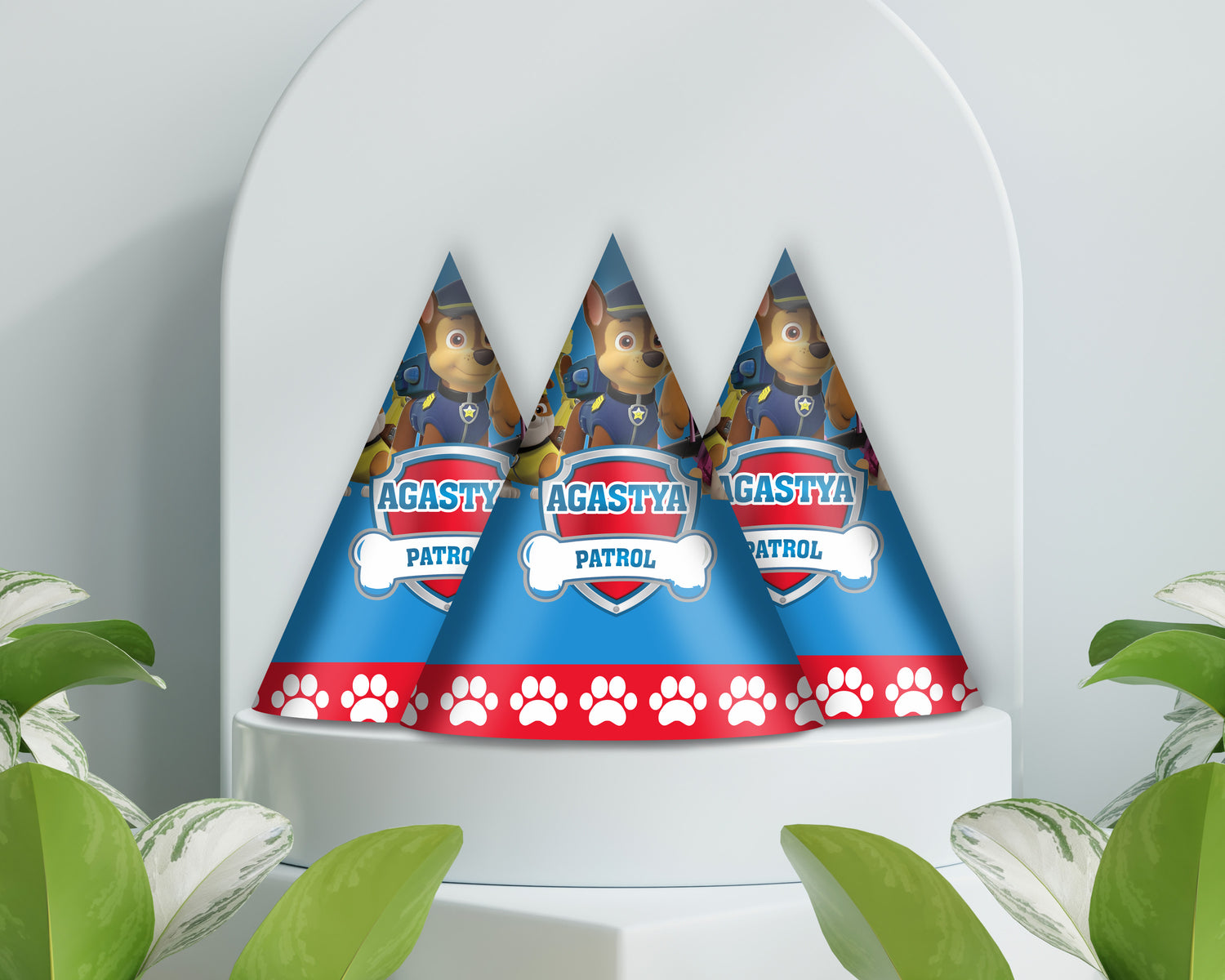 Paw Patrol Theme Personalized Hats - Main Image