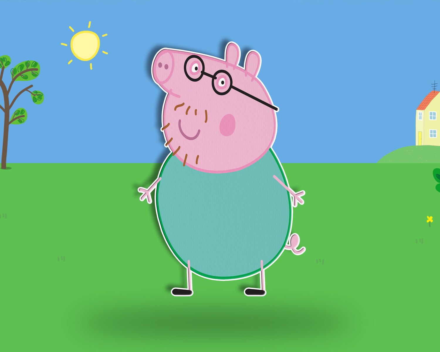 PSI Peppa Pig Theme  Cutout-10
