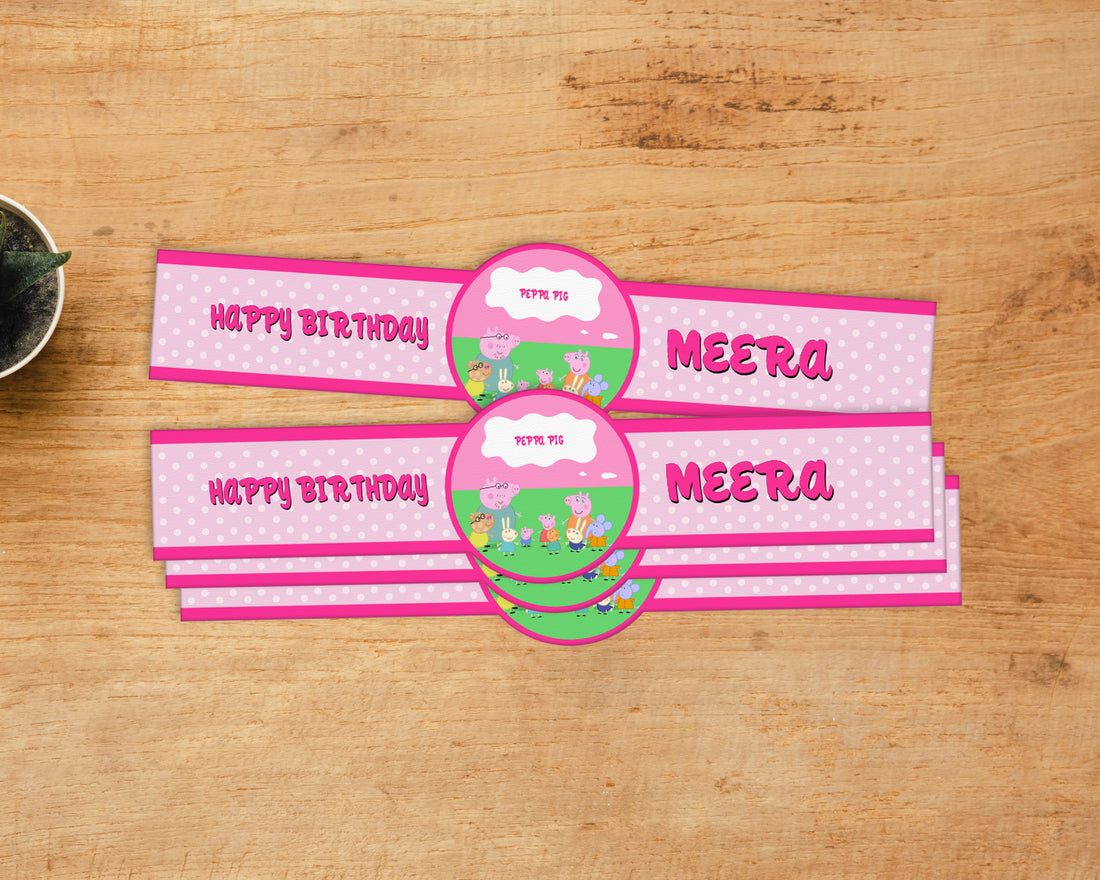 Peppa Pig Theme Hand Band