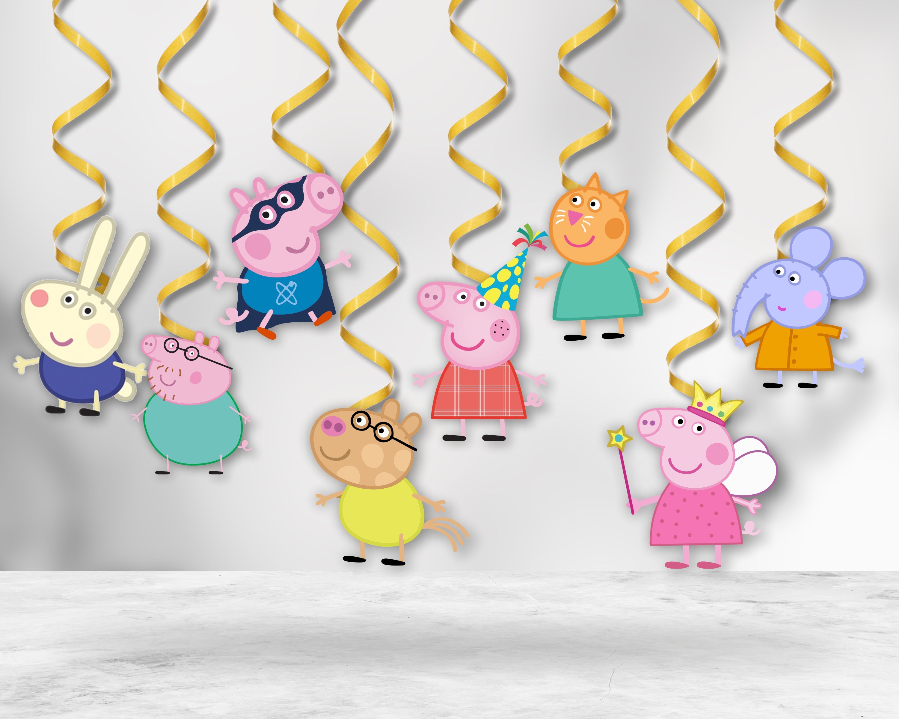 Magic Block Batman Peppa Pig Theme Boy Swrils | Birthday Party Supplies India Online