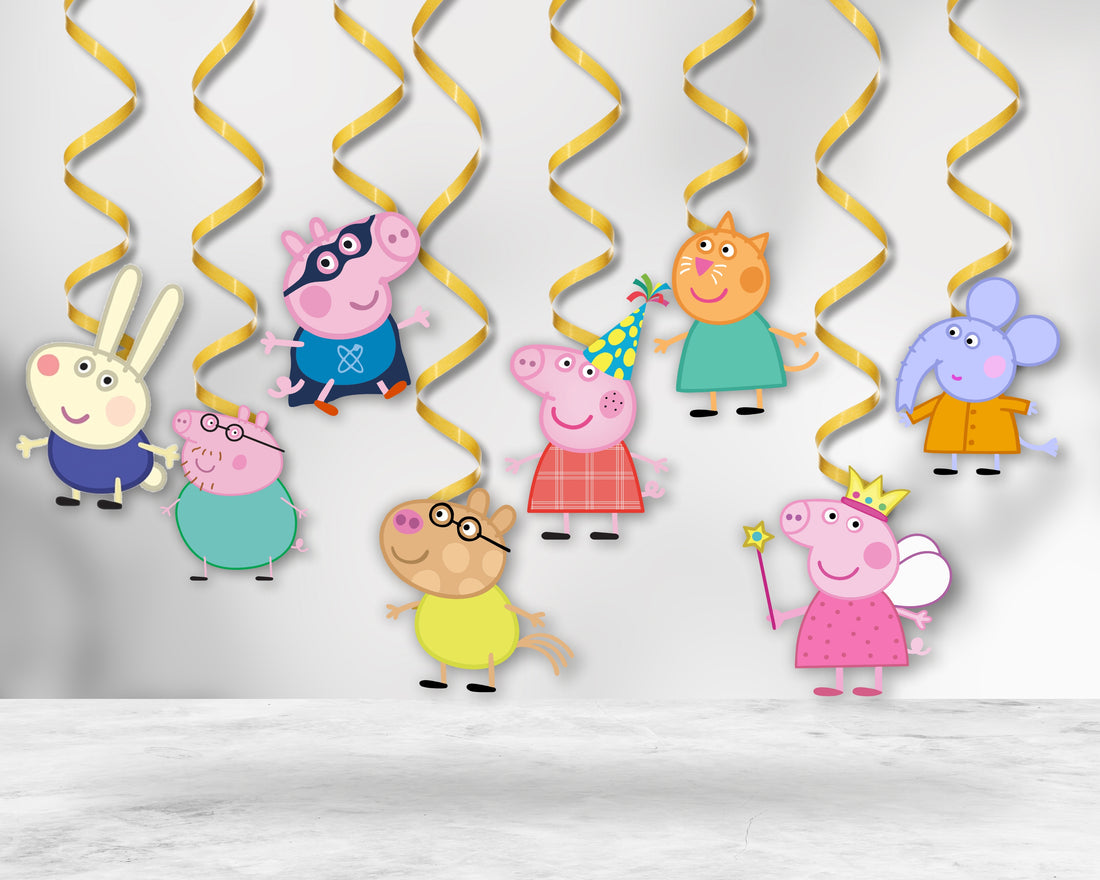 Peppa Pig Theme Swirls