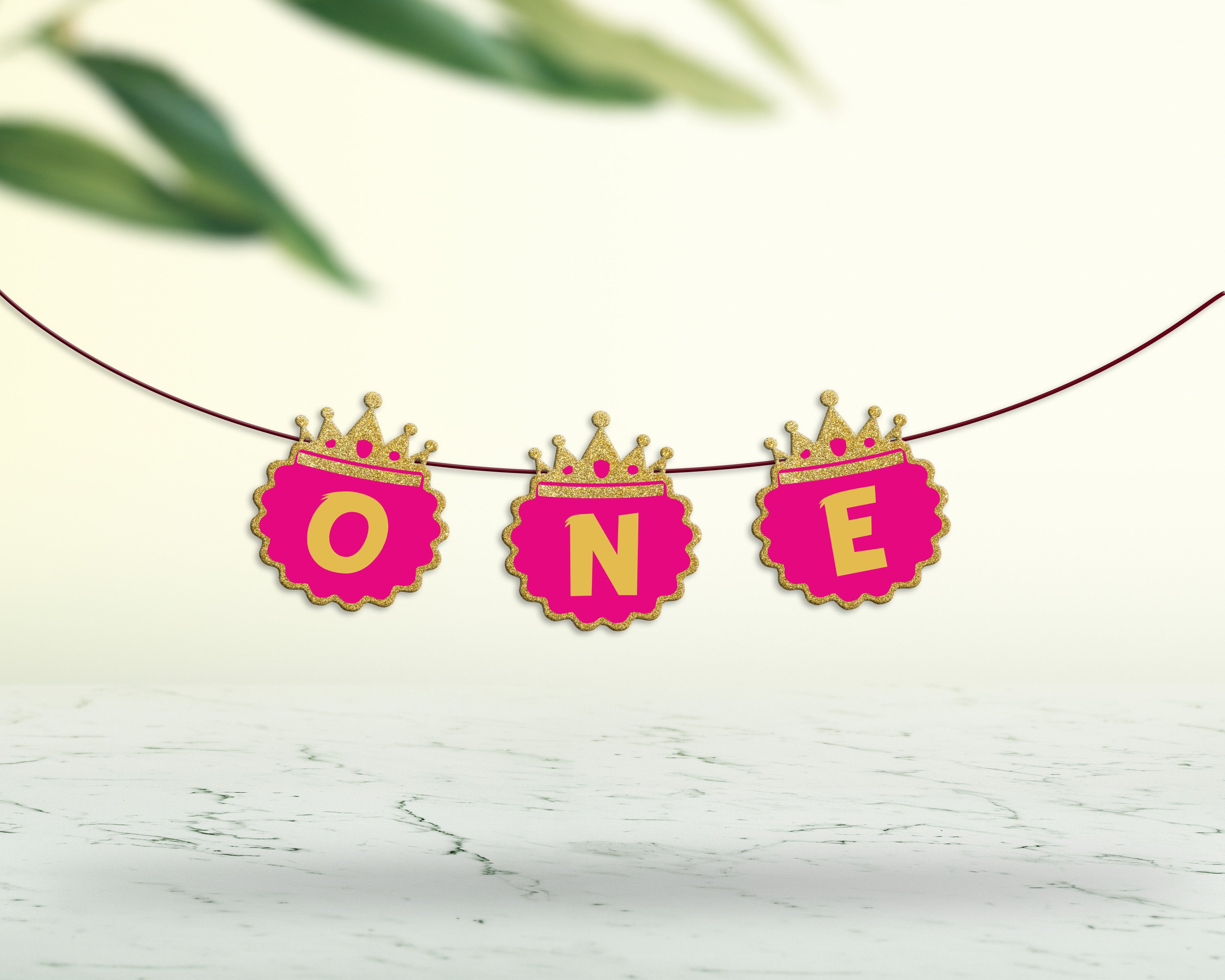 Princess Theme Baby Age Hanging