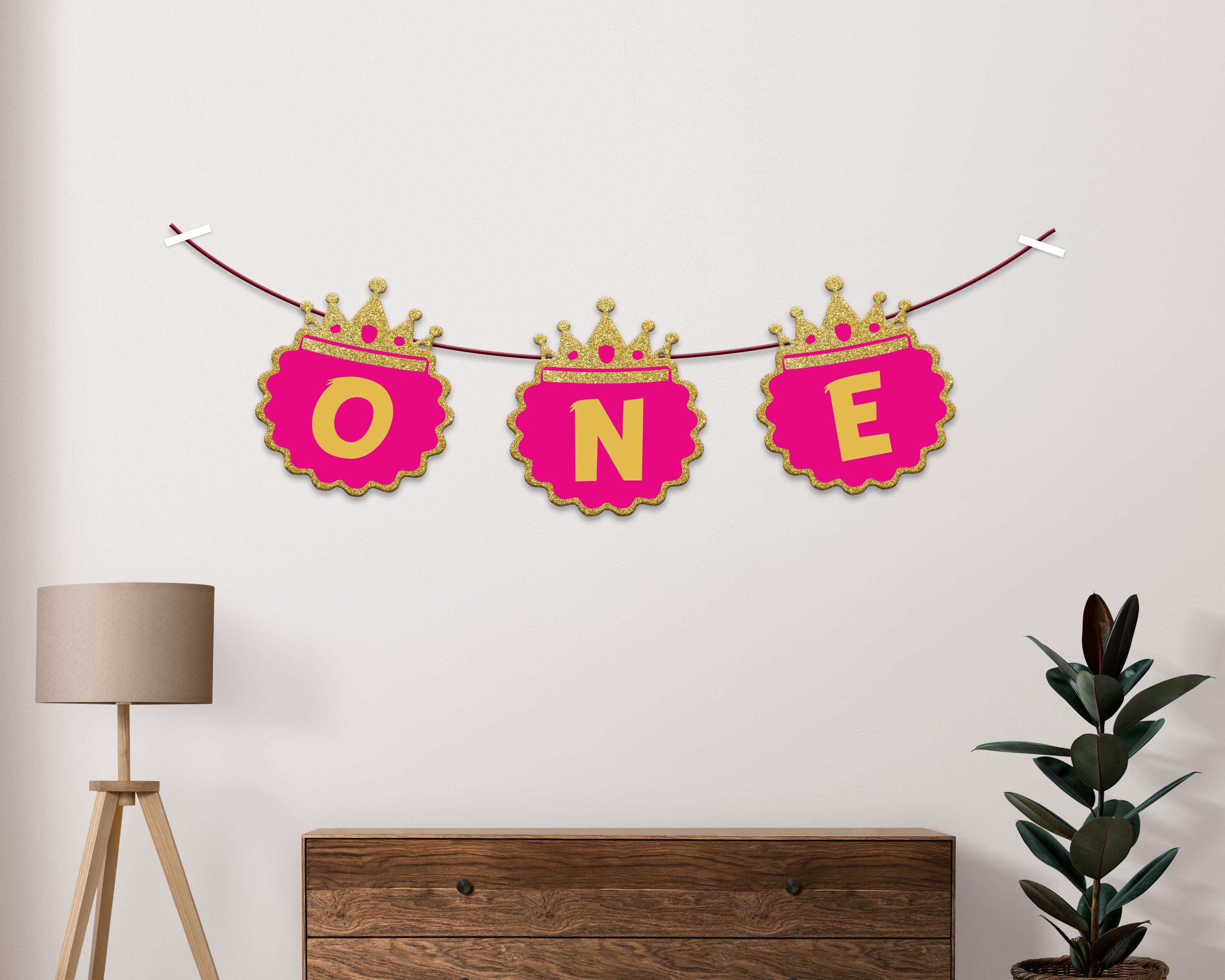 Princess Theme Baby Age Hanging