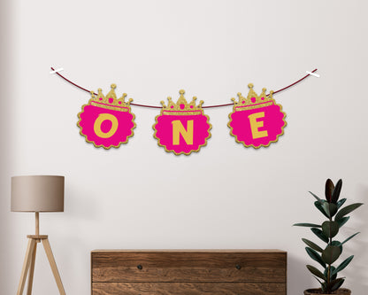 Princess Theme Baby Age Hanging