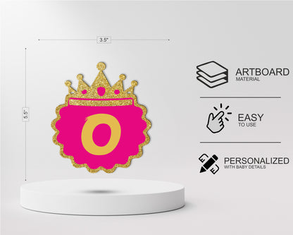 Princess Theme Baby Age Hanging