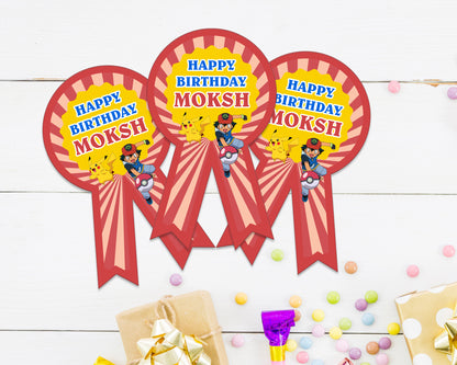 Pokemon Theme badges