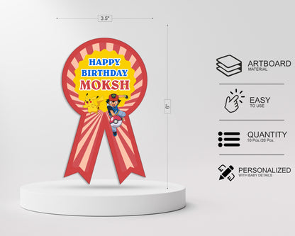 Pokemon Theme badges