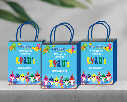 Shark Theme Return Gift Bag