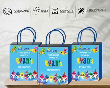 Shark Theme Return Gift Bag