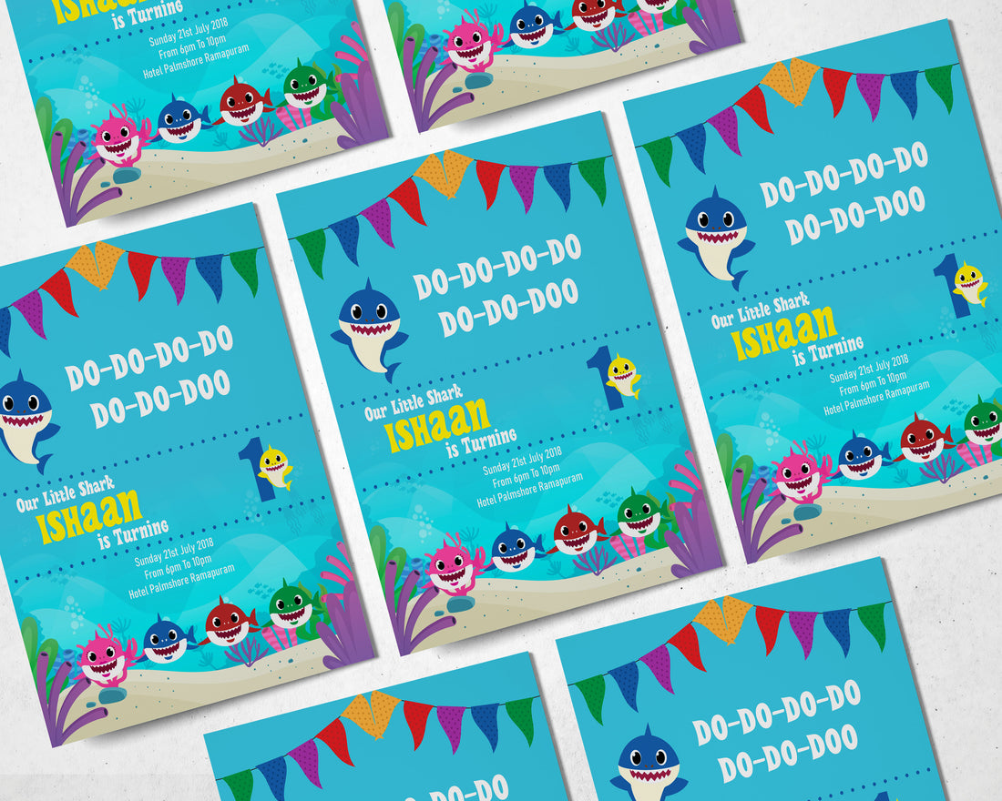 Shark Theme Customized Invite