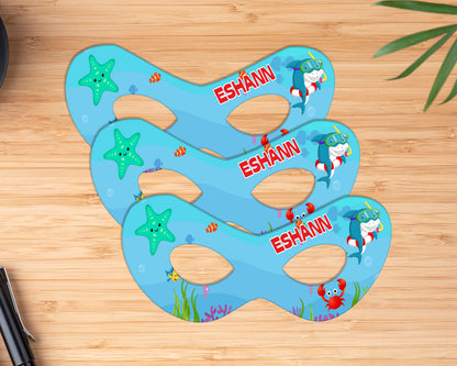 Shark Theme Eye Mask