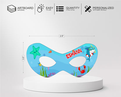 Shark Theme Eye Mask