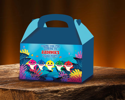 Shark Theme Goodie Return Gift Boxes