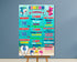 Shark Theme White  Chalkboard - image 1 of 3 | Party Supplies India