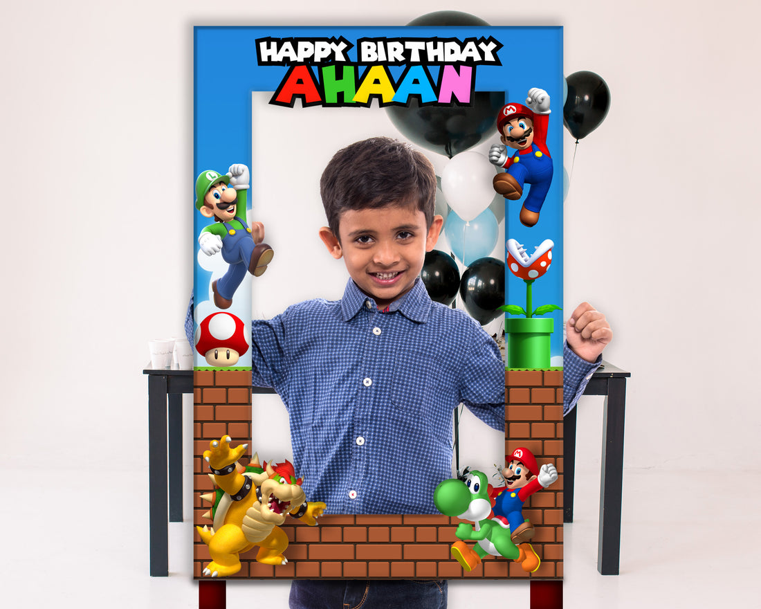 Super Mario Theme Customized PhotoBooth