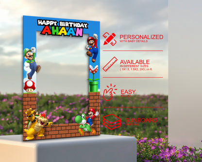 PSI Super Mario Theme Customized PhotoBooth