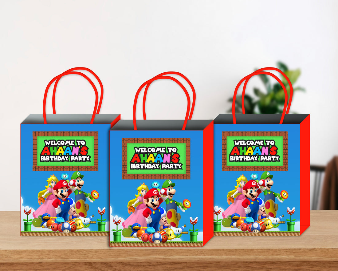PSI Super Mario Theme Return Gift Bag