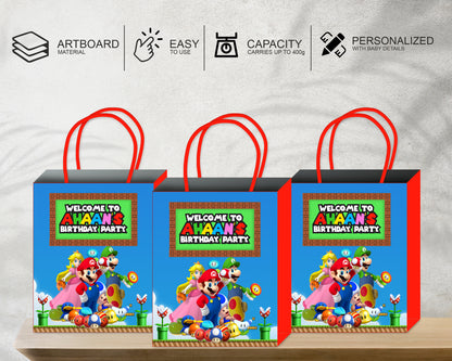 PSI Super Mario Theme Return Gift Bag